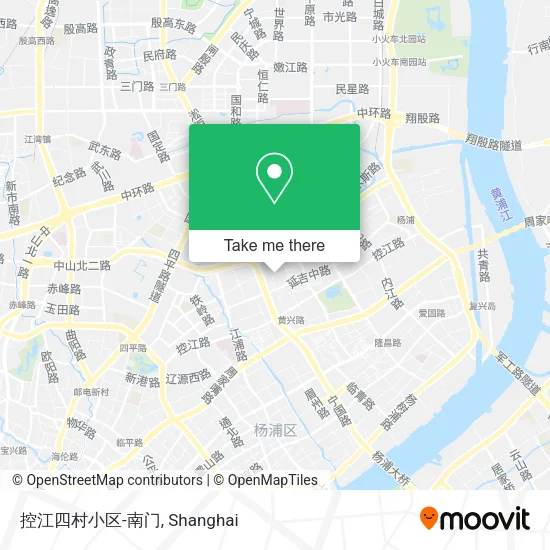 控江四村小区-南门 map