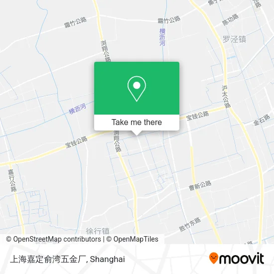 上海嘉定俞湾五金厂 map