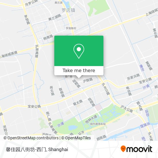 馨佳园八街坊-西门 map