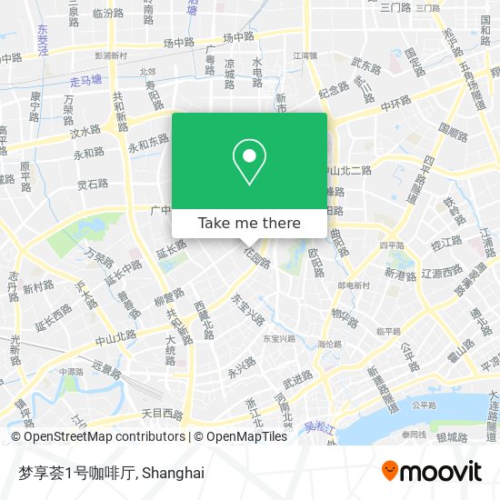 梦享荟1号咖啡厅 map