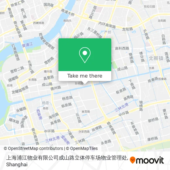 上海浦江物业有限公司成山路立体停车场物业管理处 map