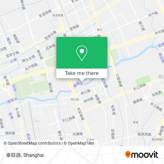 泰联路 map