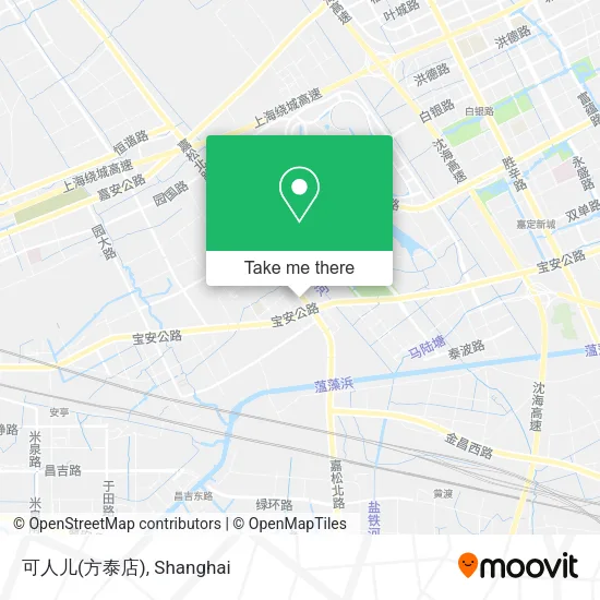 可人儿(方泰店) map