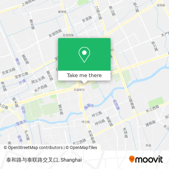泰和路与泰联路交叉口 map
