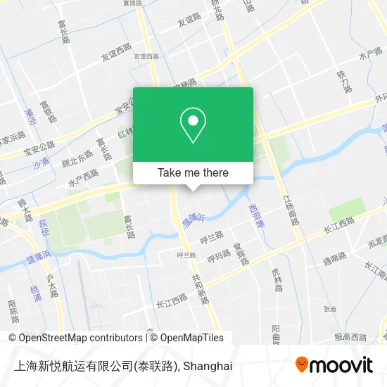 上海新悦航运有限公司(泰联路) map