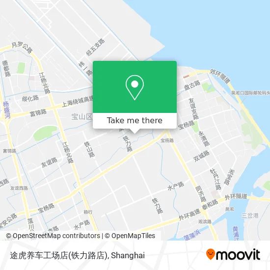 途虎养车工场店(铁力路店) map