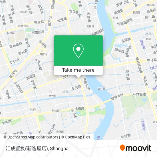 汇成置换(新造屋店) map