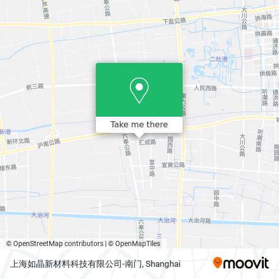 上海如晶新材料科技有限公司-南门 map