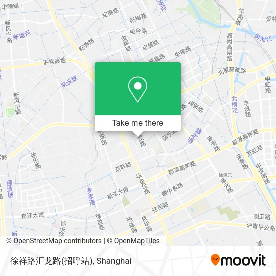 徐祥路汇龙路(招呼站) map