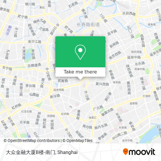 大众金融大厦B楼-南门 map