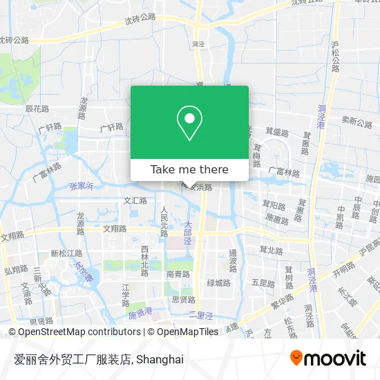 爱丽舍外贸工厂服装店 map
