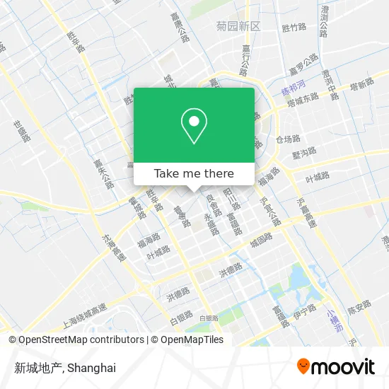 新城地产 map