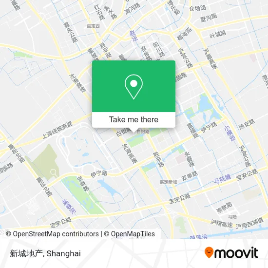 新城地产 map