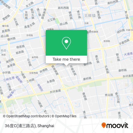36度C(浦三路店) map