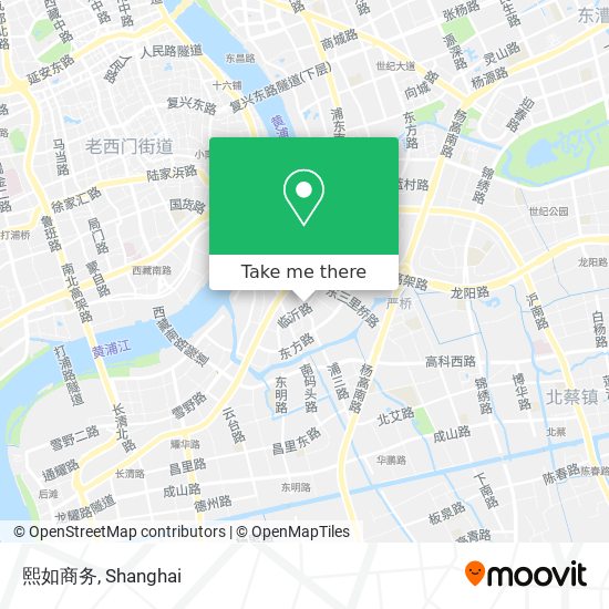 熙如商务 map