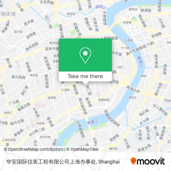 华安国际仪表工程有限公司上海办事处 map