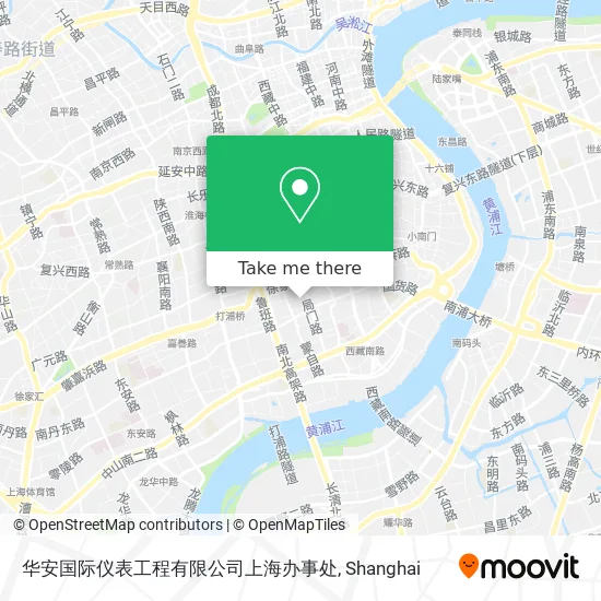 华安国际仪表工程有限公司上海办事处 map