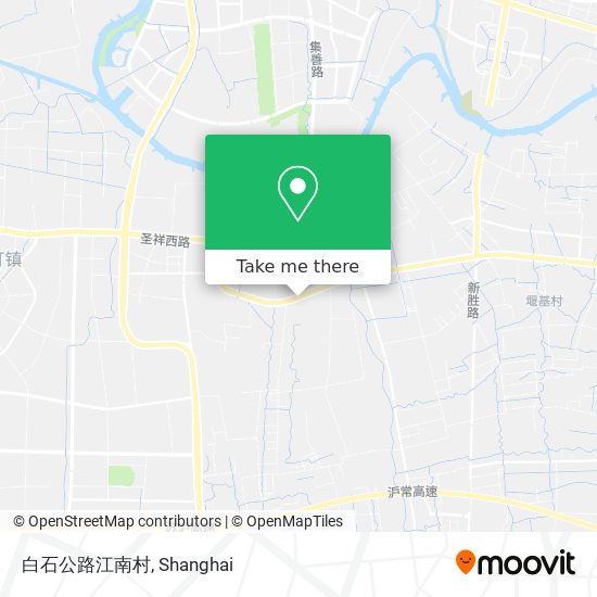 白石公路江南村 map