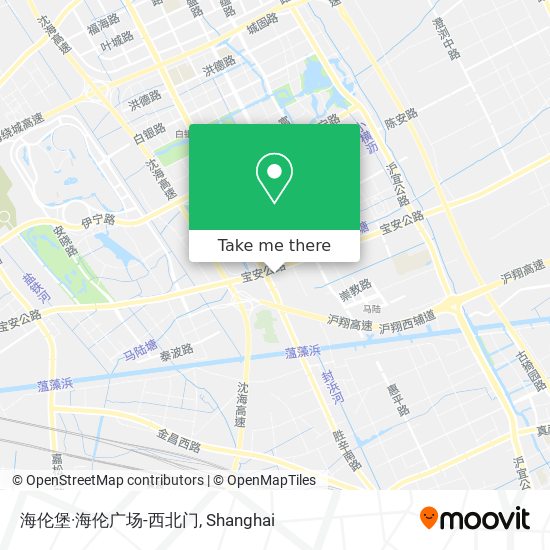 海伦堡·海伦广场-西北门 map