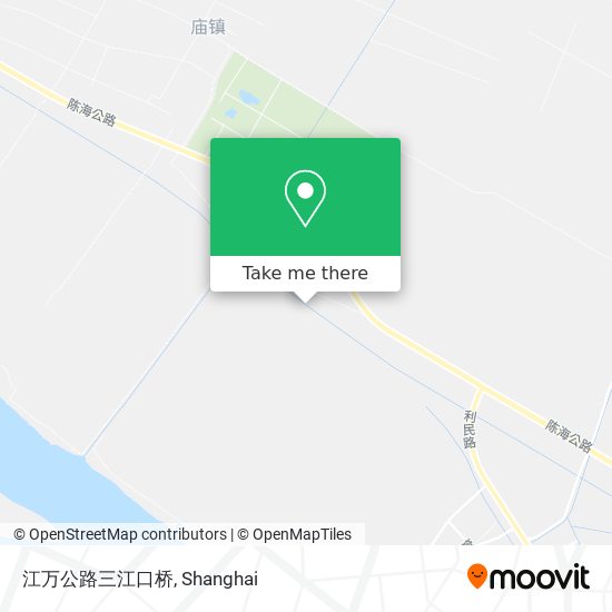 江万公路三江口桥 map