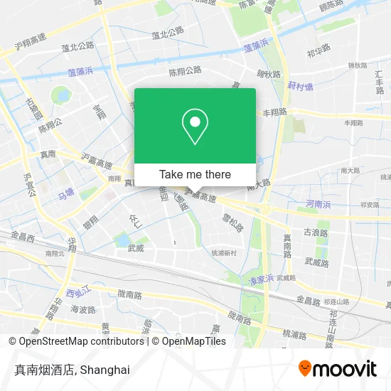 真南烟酒店 map