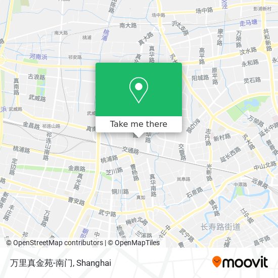 万里真金苑-南门 map