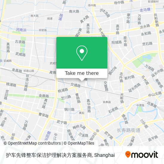 护车先锋整车保洁护理解决方案服务商 map