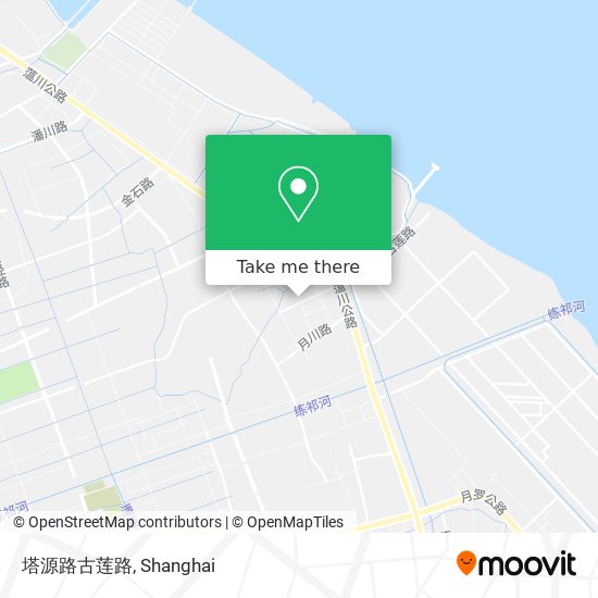 塔源路古莲路 map