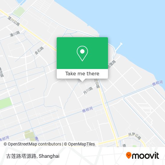 古莲路塔源路 map