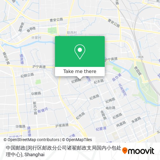 中国邮政(闵行区邮政分公司诸翟邮政支局国内小包处理中心) map