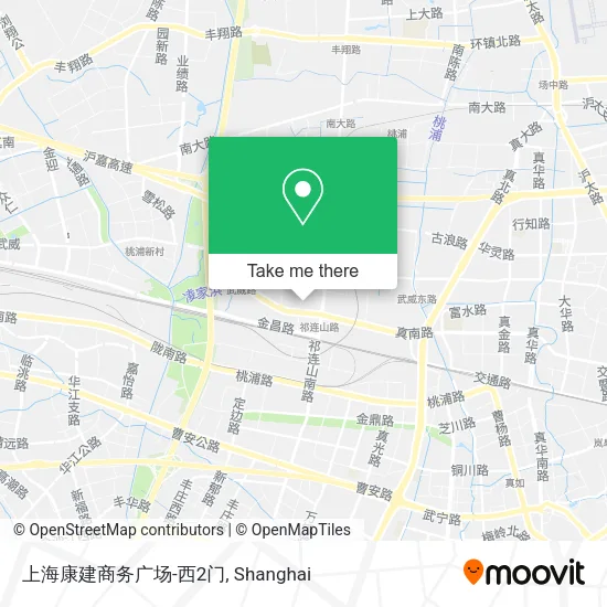 上海康建商务广场-西2门 map