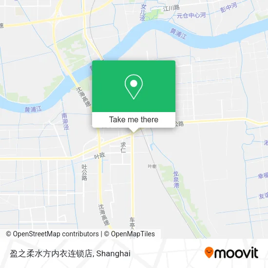 盈之柔水方内衣连锁店 map