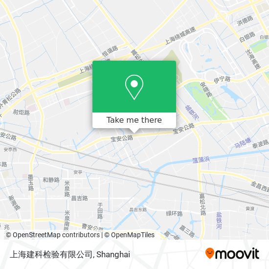 上海建科检验有限公司 map