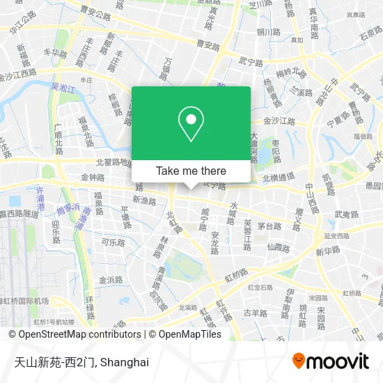 天山新苑-西2门 map