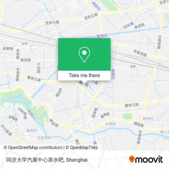 同济大学汽展中心茶水吧 map