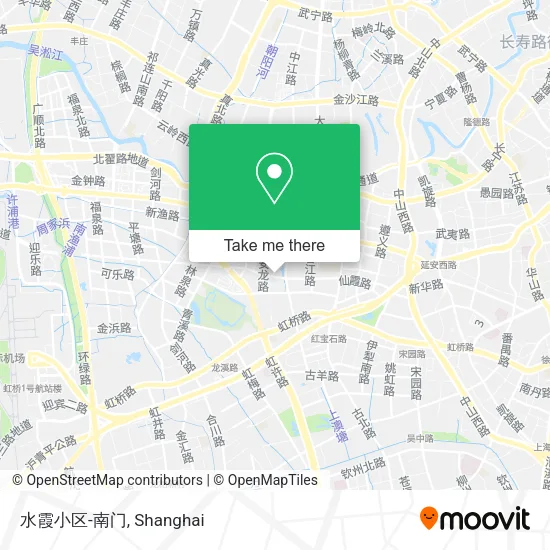 水霞小区-南门 map