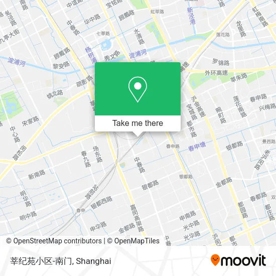 莘纪苑小区-南门 map