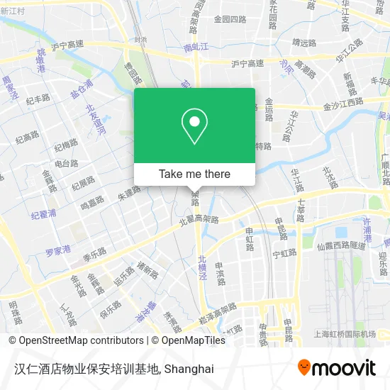 汉仁酒店物业保安培训基地 map