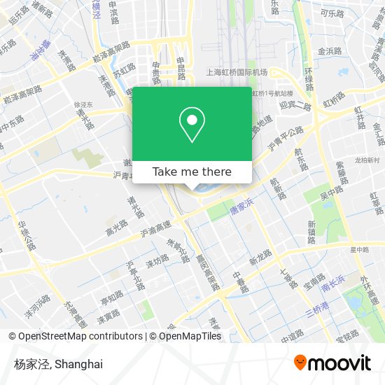 杨家泾 map