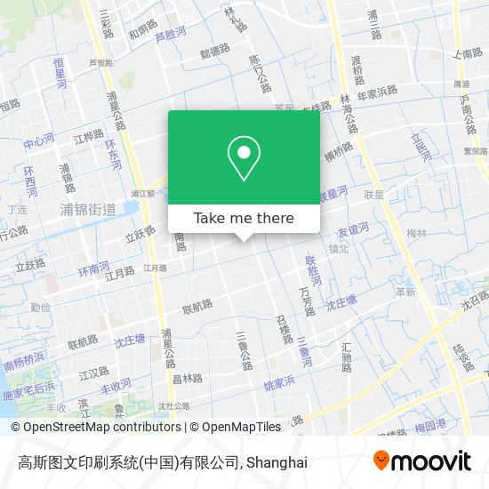 高斯图文印刷系统(中国)有限公司 map