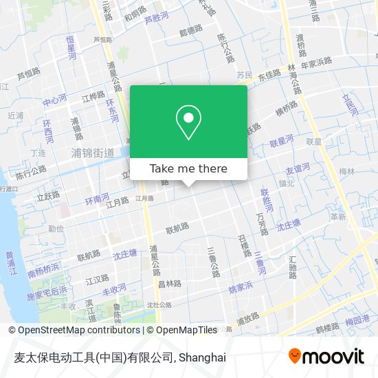 麦太保电动工具(中国)有限公司 map