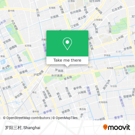 罗阳三村 map