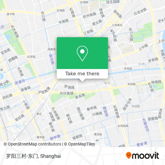 罗阳三村-东门 map