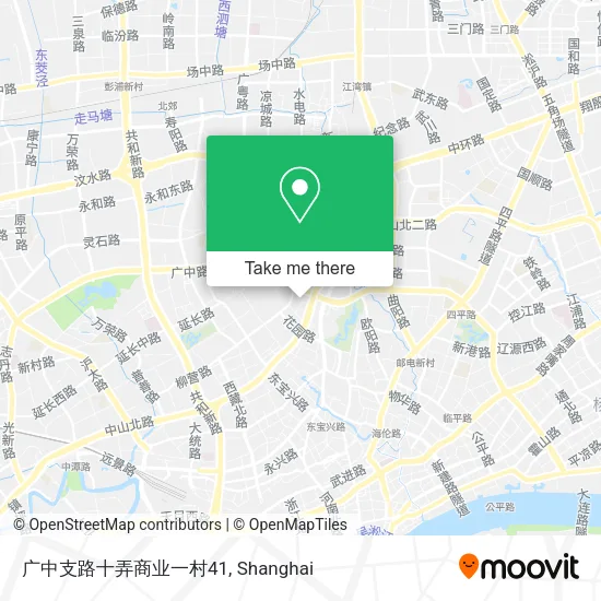 广中支路十弄商业一村41 map