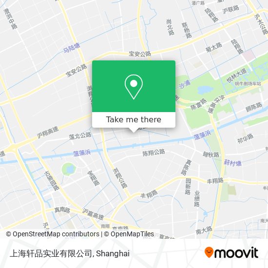 上海轩品实业有限公司 map