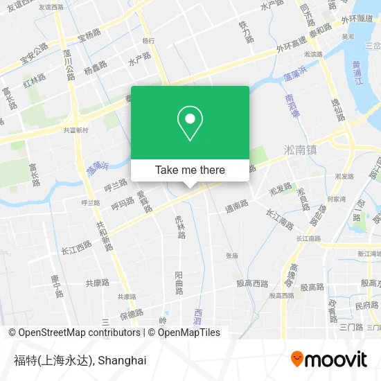 福特(上海永达) map