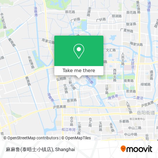 麻麻鲁(泰晤士小镇店) map