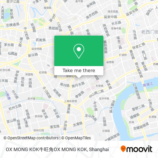 OX MONG KOK牛旺角OX MONG KOK map