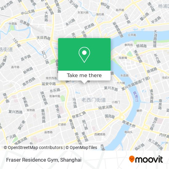 Fraser Residence Gym map