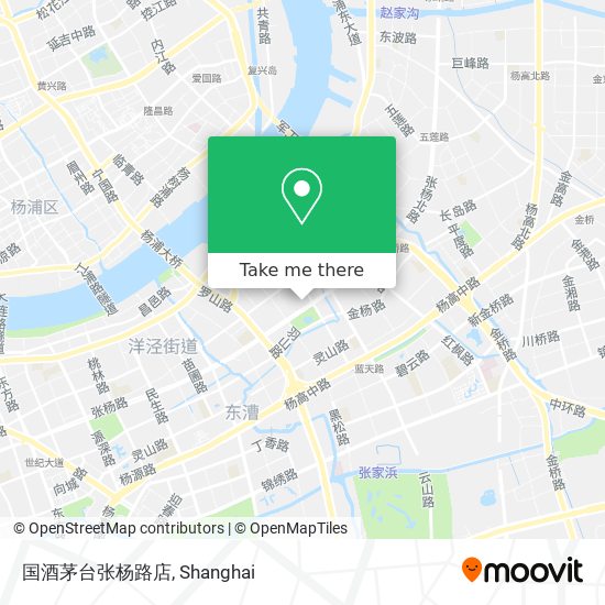 国酒茅台张杨路店 map